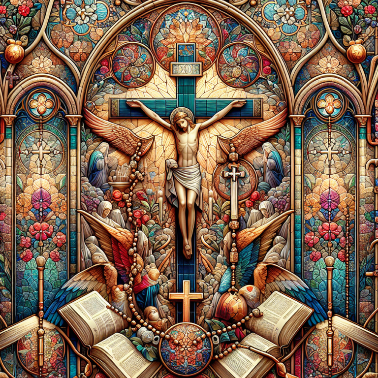 Catholic Wallpaper Generator