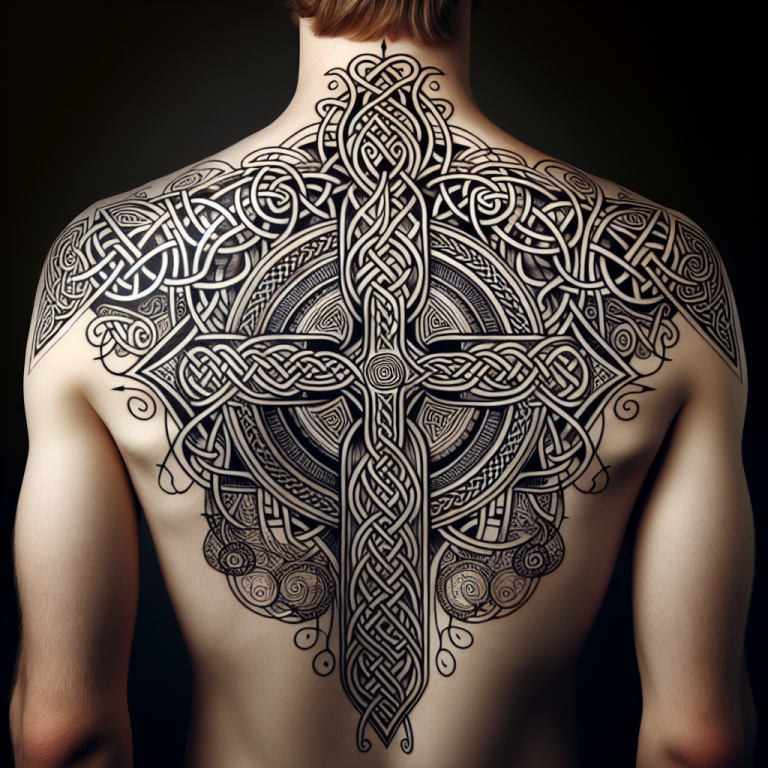 Celtic Back Tattoo Generator