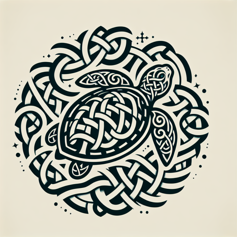Celtic Turtle Tattoo Generator