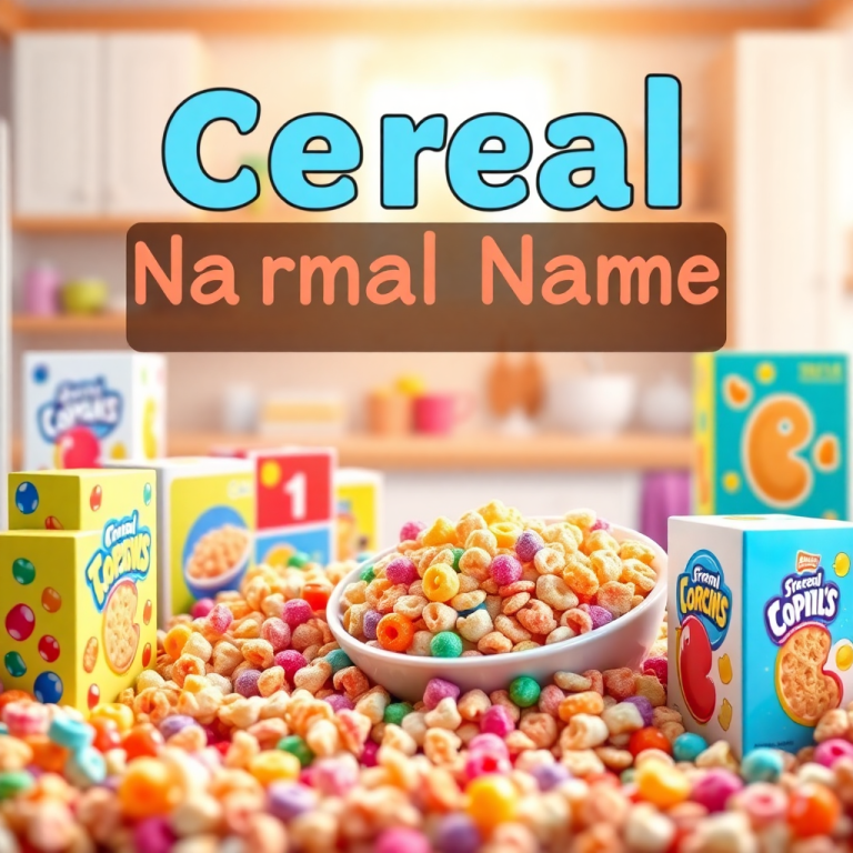 Cereal Name Ideas Generator