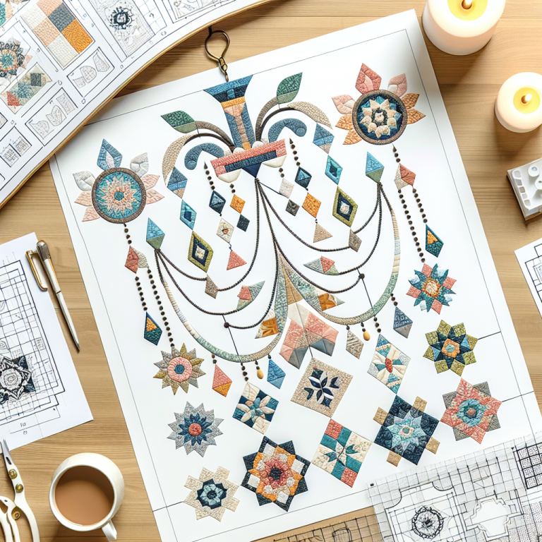 Chandelier Quilt Pattern Generator