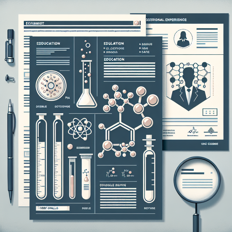 Chemist Resume Generator