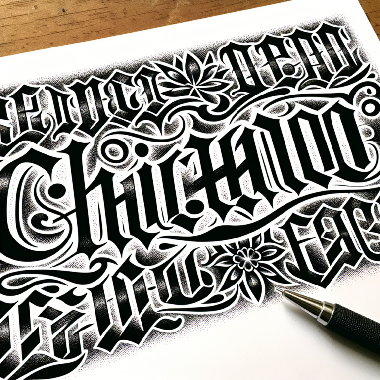 Chicano Crown Tattoo Generator