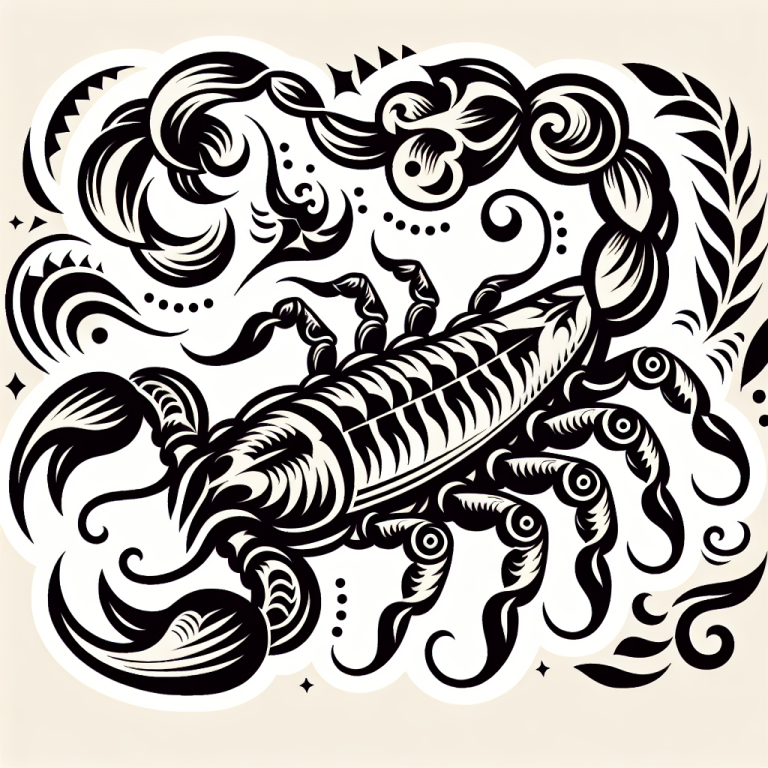 Chicano Scorpion Tattoo Generator