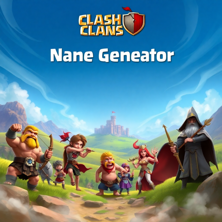 Clash Of Clans Name Generator