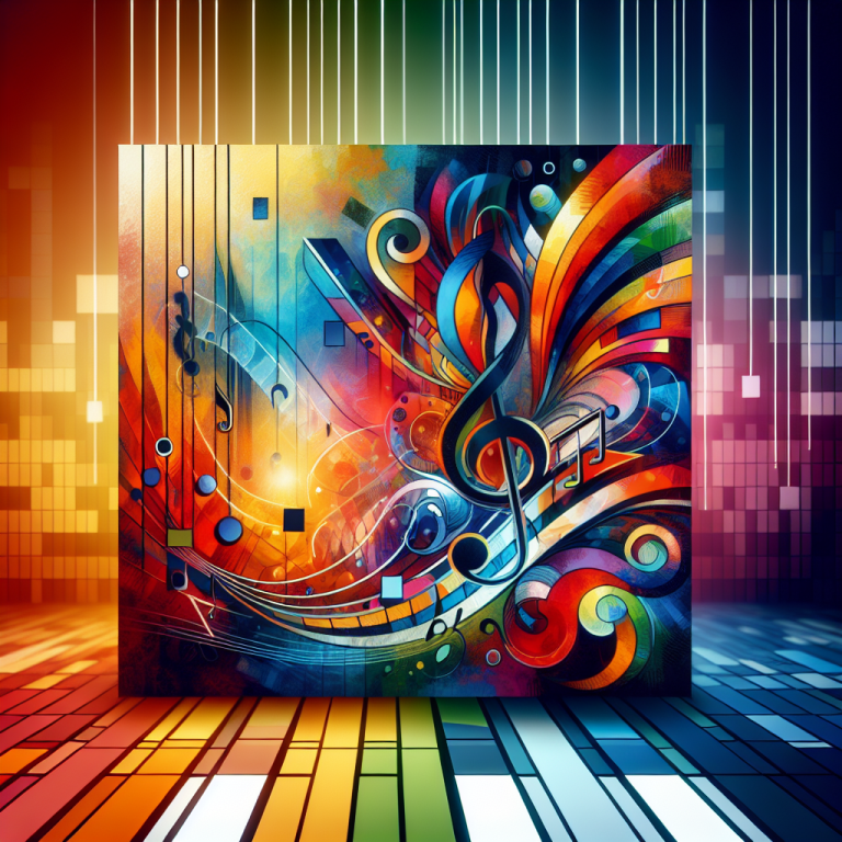 Colorful Album Cover Generator