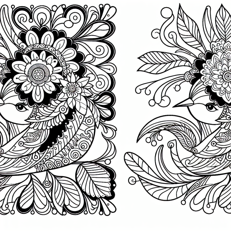 Coloring Page Generator