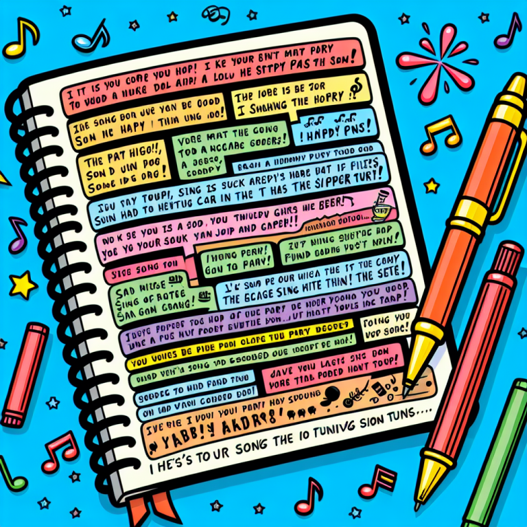 Comedy Song Lyrics Generator