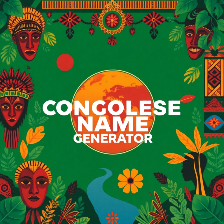Congolese Name Generator