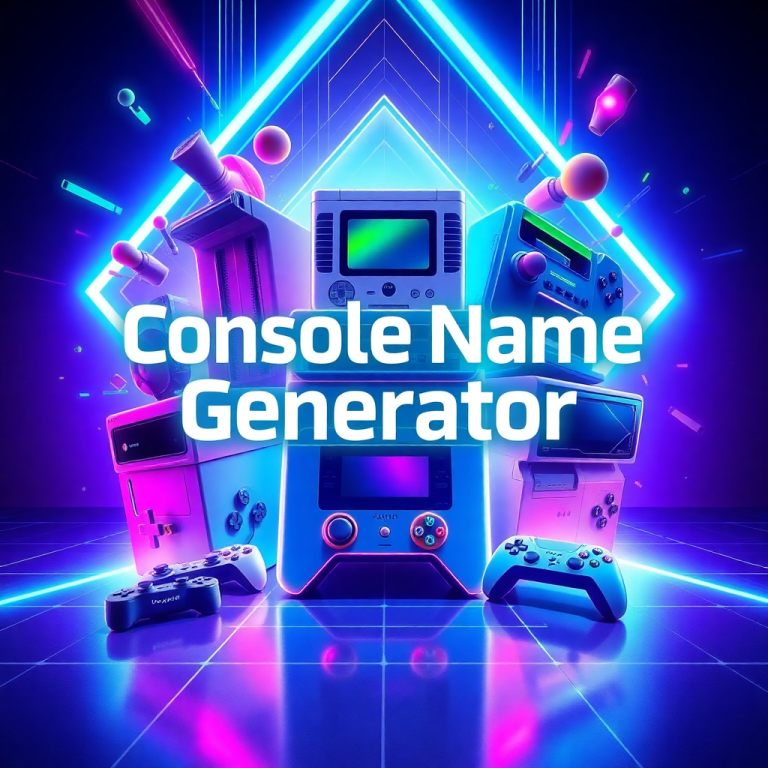 Console Name Generator