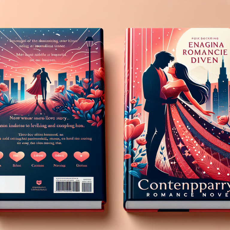 Contemporary Romance Book Cover Generator