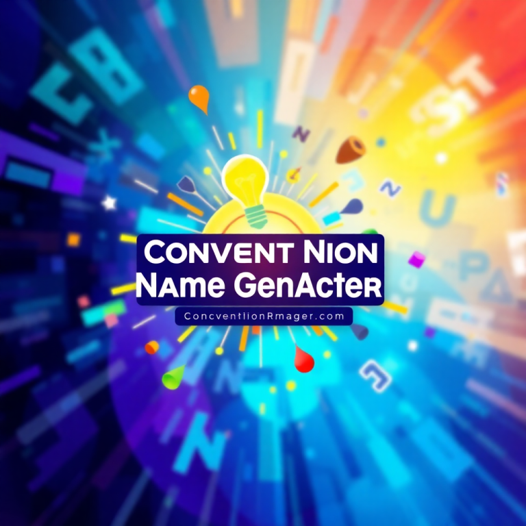 Convention Name Generator