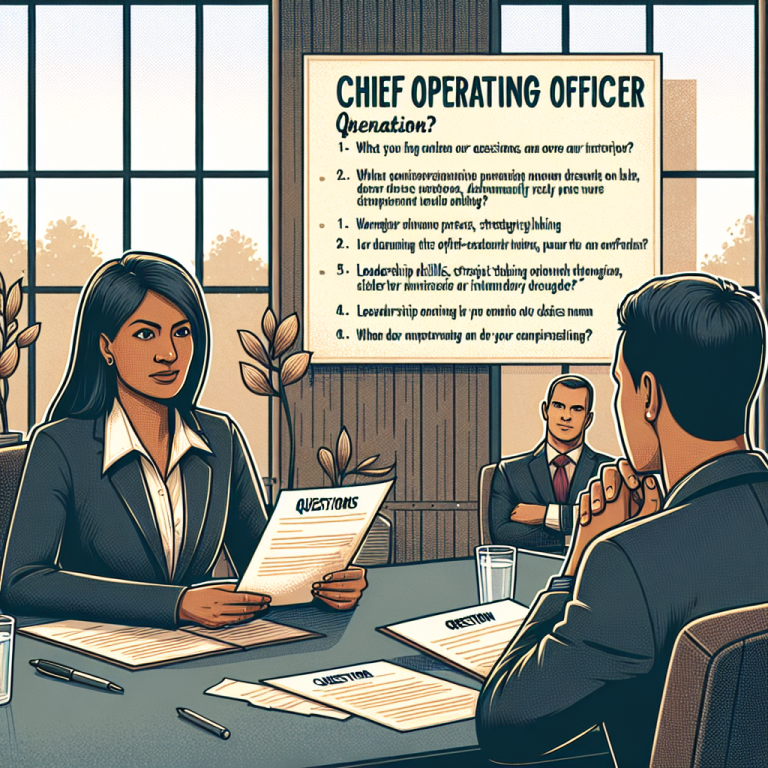Coo Interview Question Generator