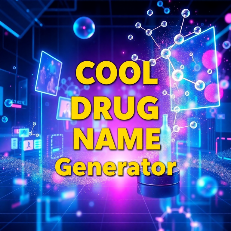 Cool Drug Name Generator