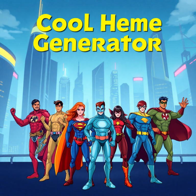 Cool Hero Name Generator