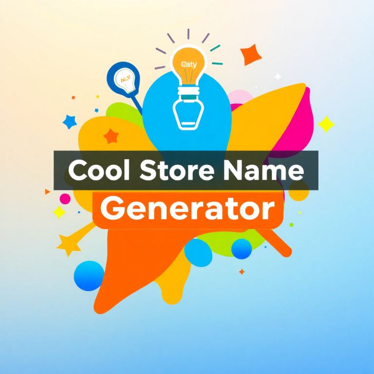 Cool Store Name Generator