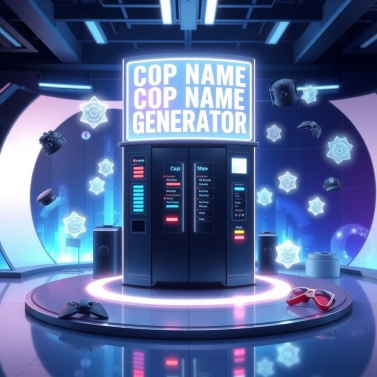 Cop Name Generator