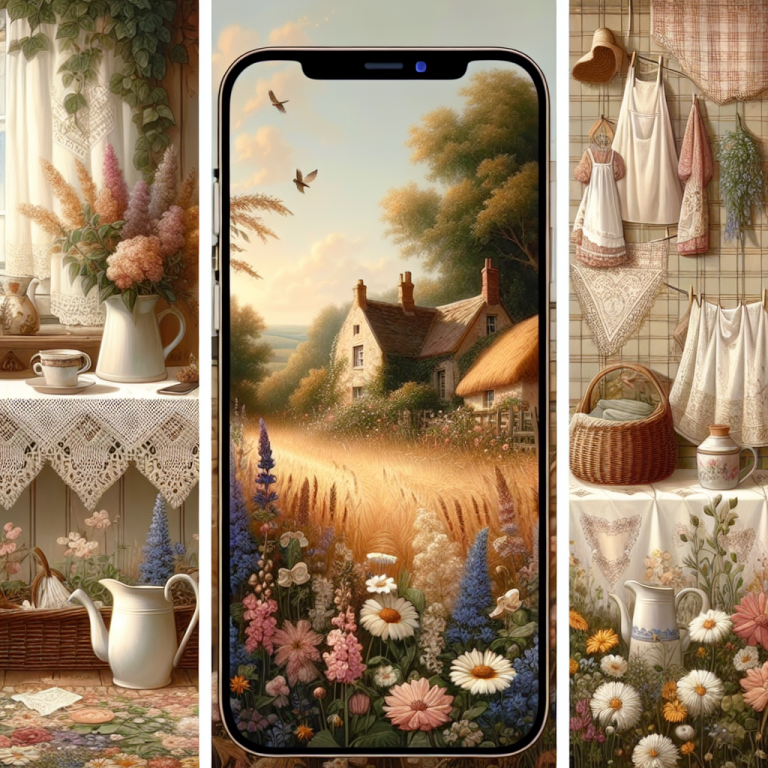 Cottage Core Aesthetic Wallpaper Generator