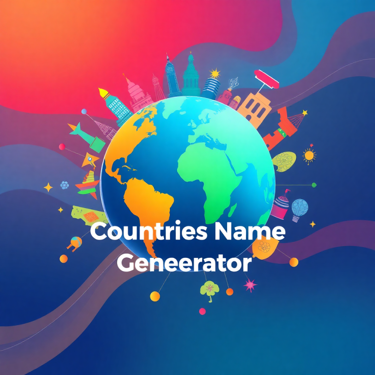 Countries Name Generator