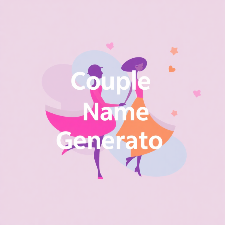 Couple Team Name Generator