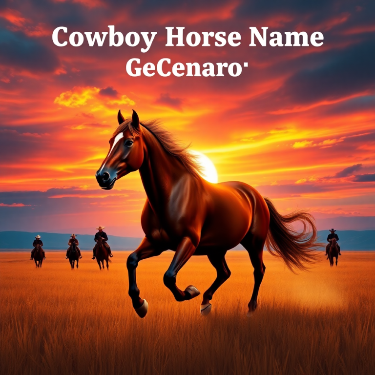 Cowboy Horse Name Generator