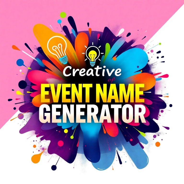 Creative Event Name Generator