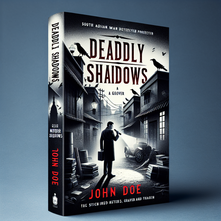 Crime Book Cover Generator