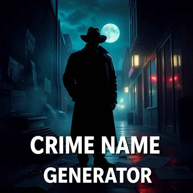 Crime Name Generator