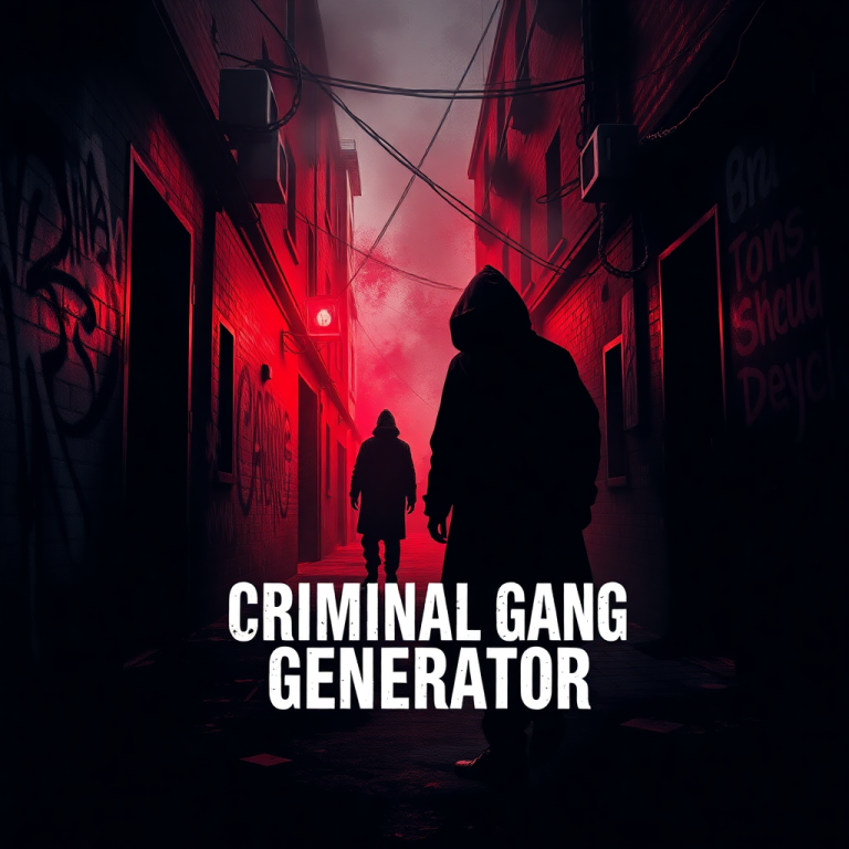 Criminal Gang Name Generator