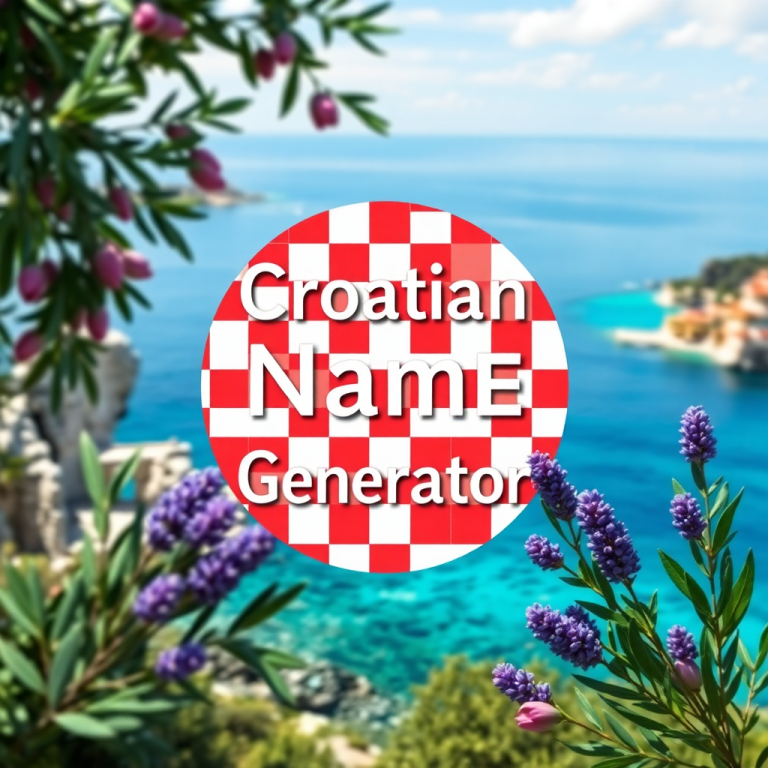 Croatian Name Generator