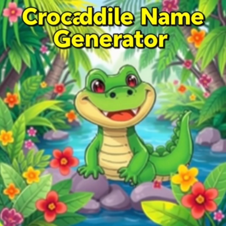 Crocodile Name Generator