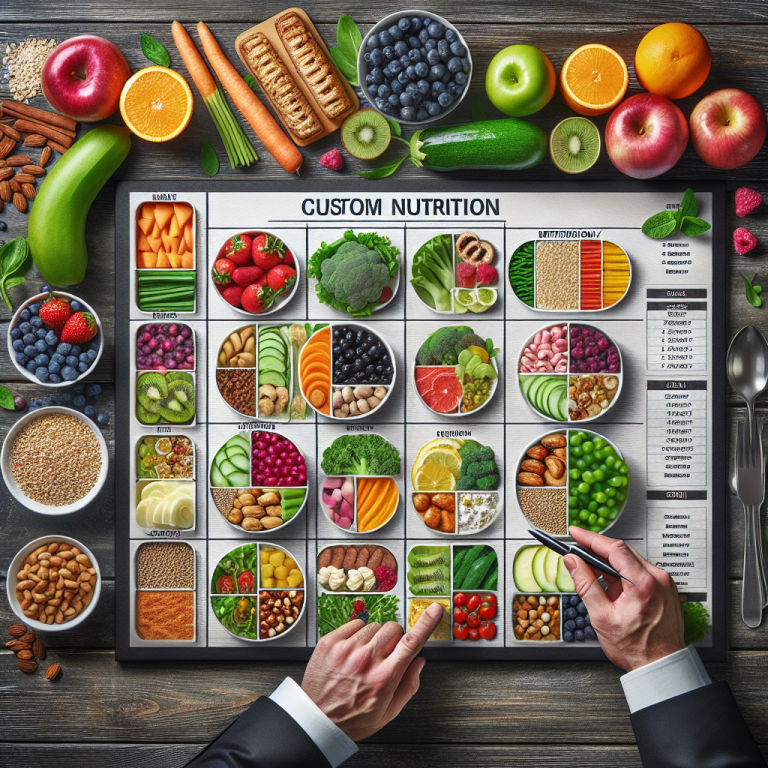 Custom Nutrition Meal Plan Generator