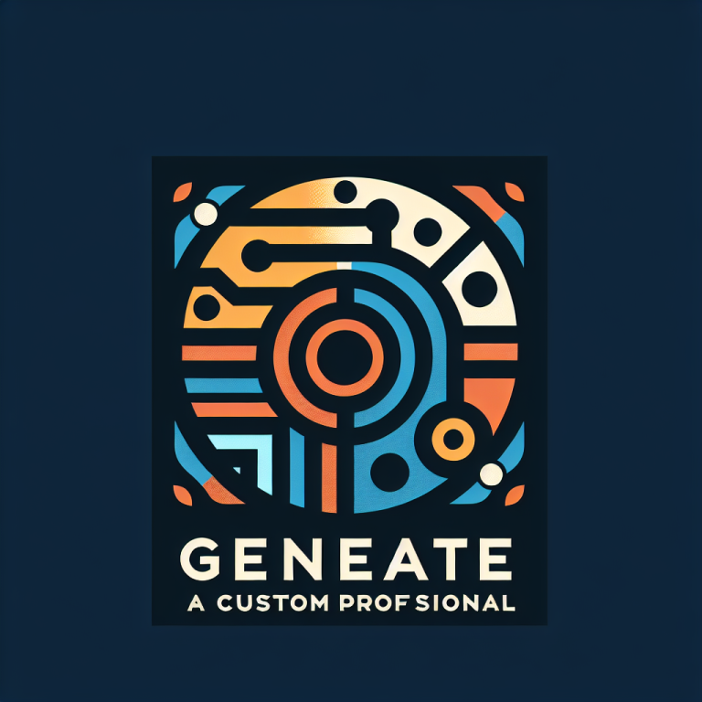 Custom Professional Logo Generator
