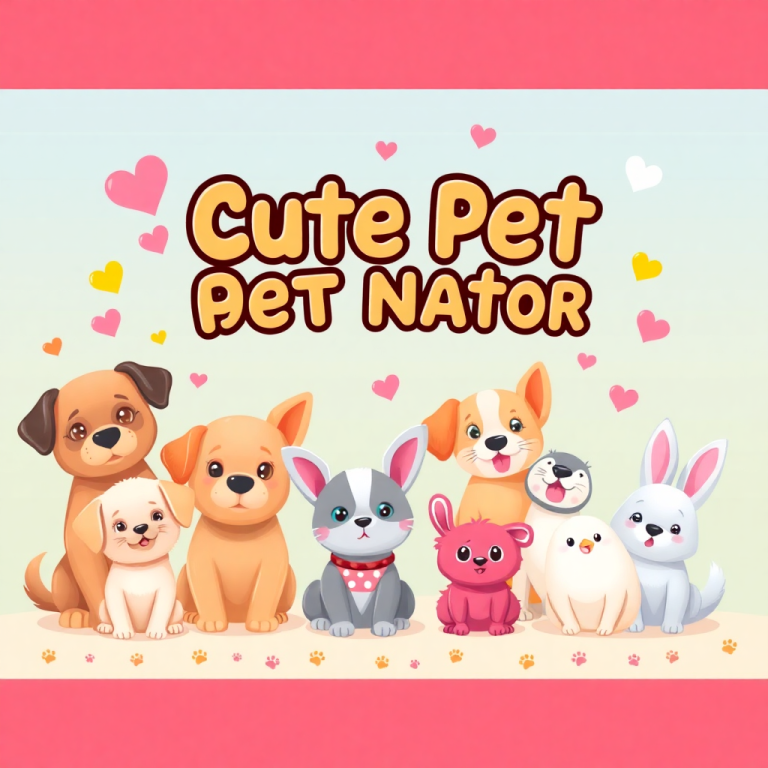 Cute Pet Name Generator