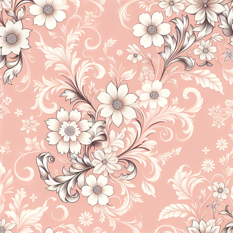 Cute Pink Flower Wallpaper Generator