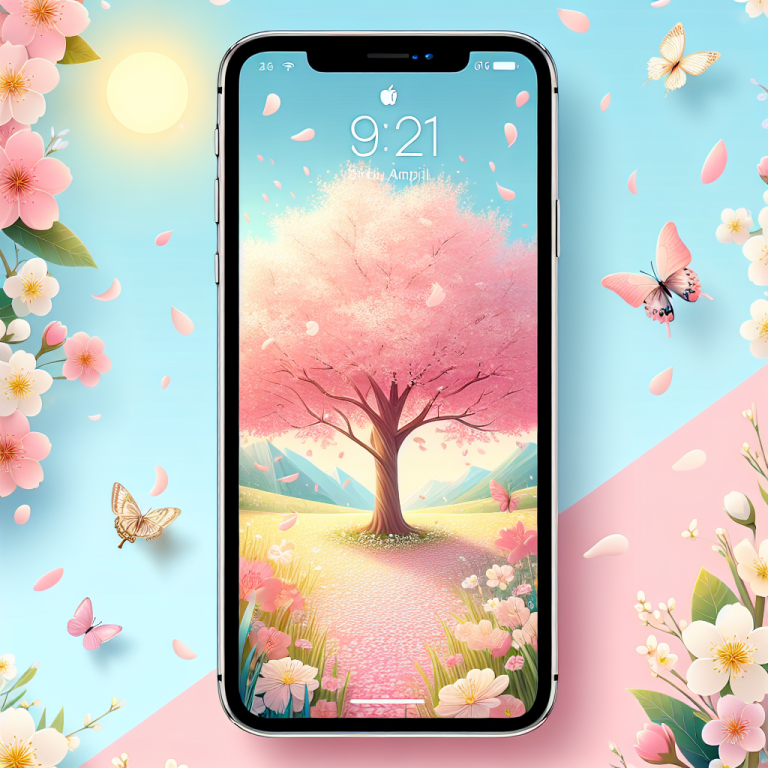 Cute Spring Iphone Wallpaper Generator