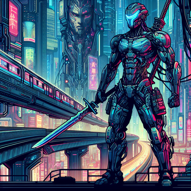 Cyberpunk Anime Illustration Generator