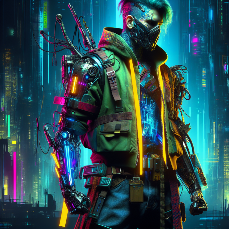 Cyberpunk Caricature Generator