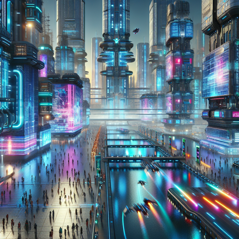 Cyberpunk City Game Generator