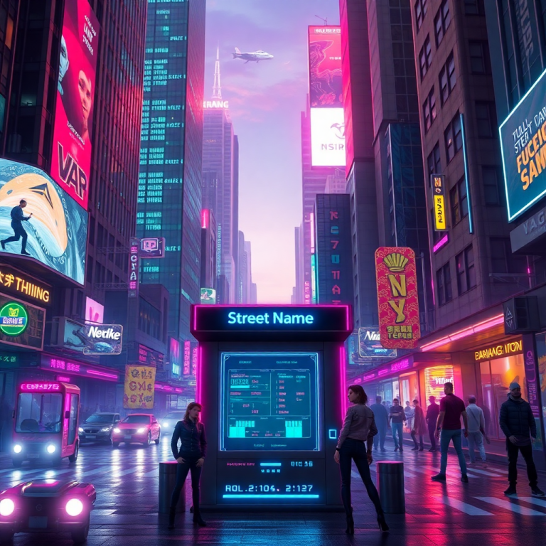 Cyberpunk Street Name Generator