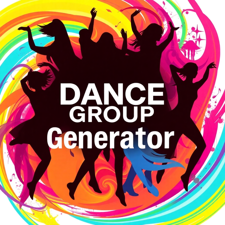 Dance Group Name Generator