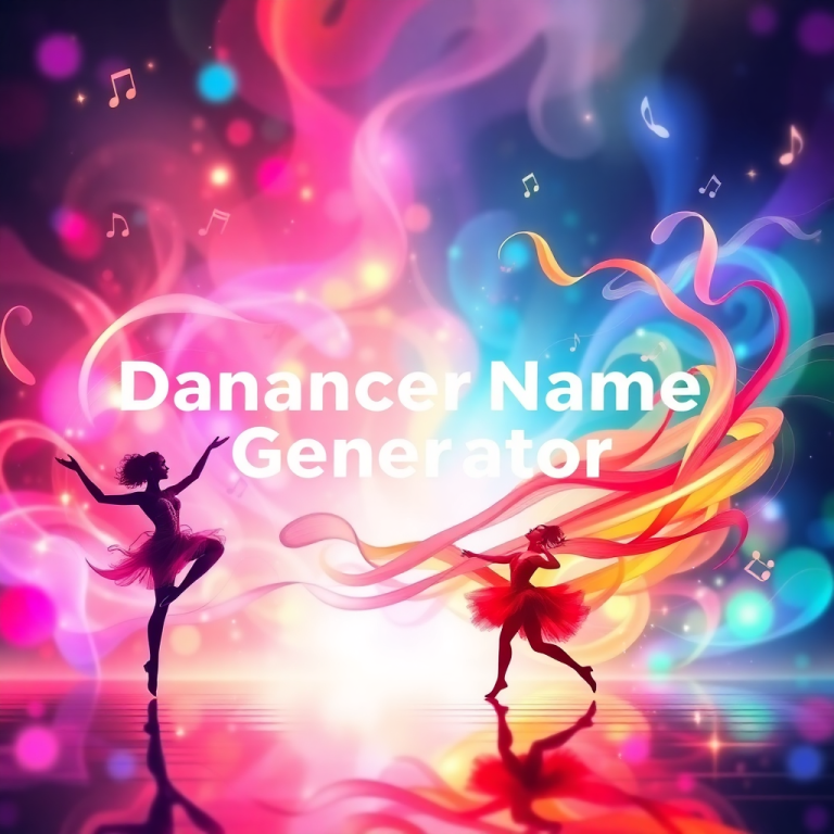 Dancer Name Generator