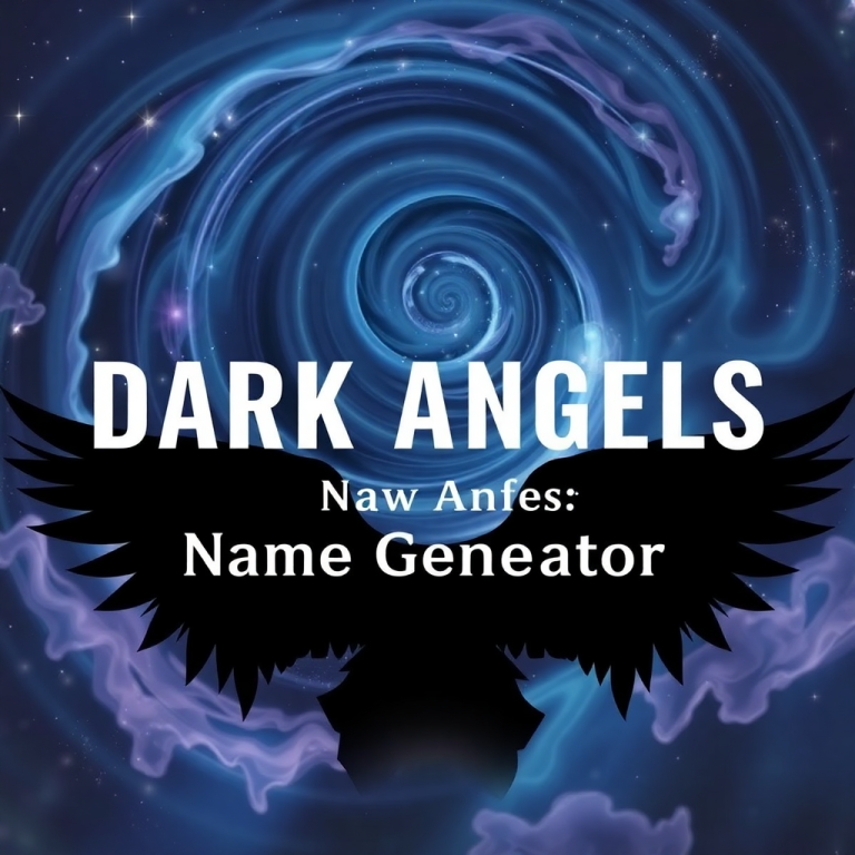 Dark Angels Name Generator