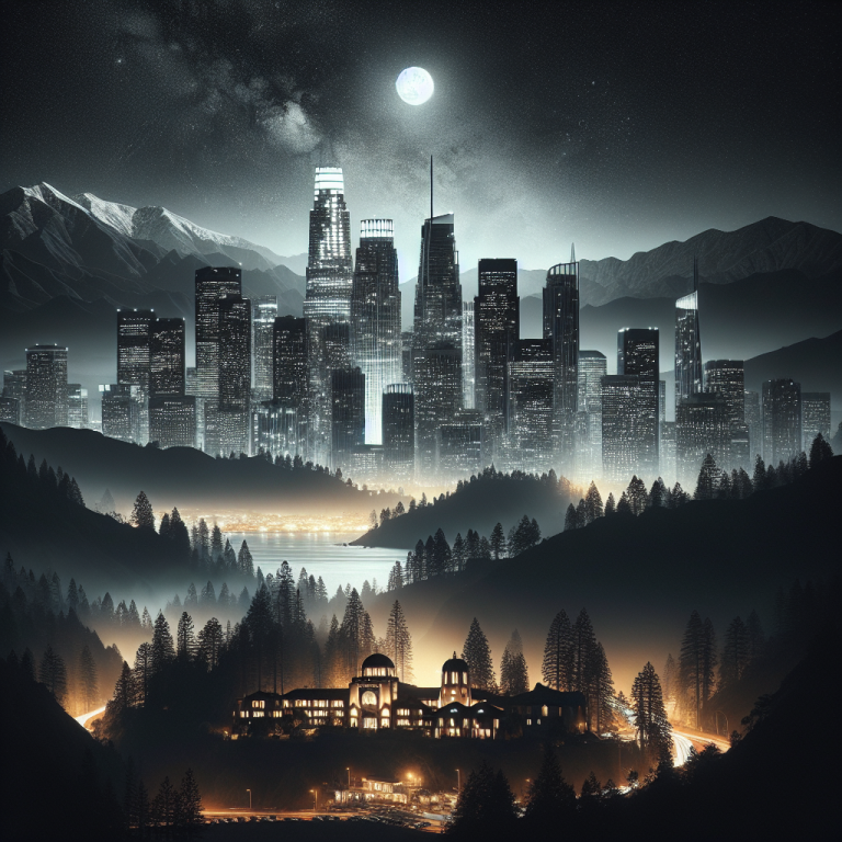Dark California Wallpaper Generator