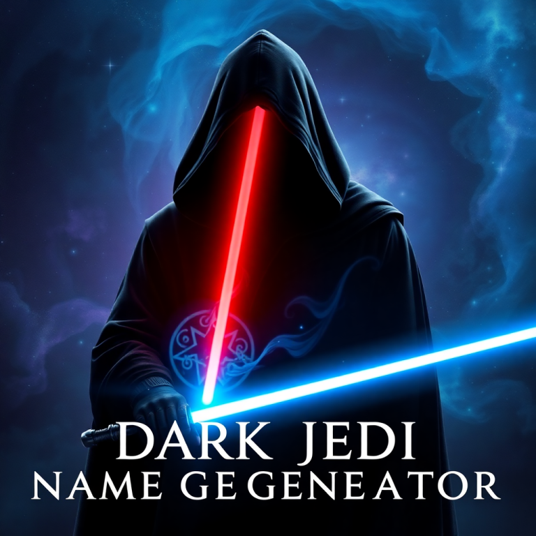 Dark Jedi Name Generator