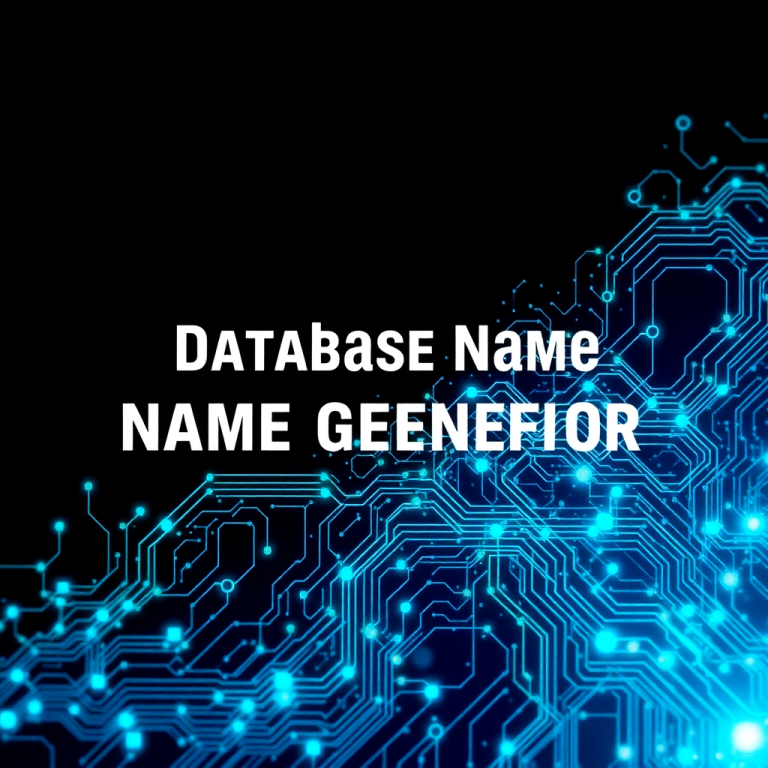 Database Name Generator