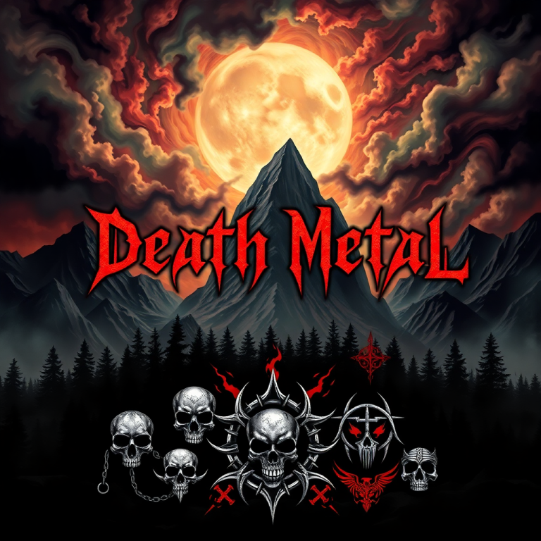 Death Metal Band Name Logo Generator