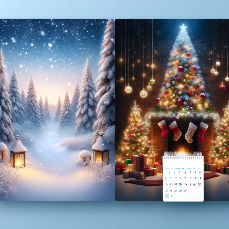 December Wallpaper Generator