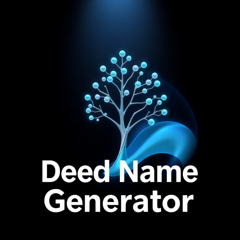Deed Name Generator