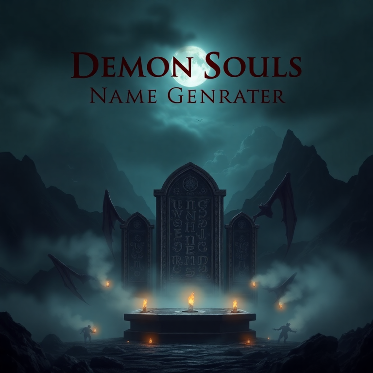 Demon Souls Name Generator